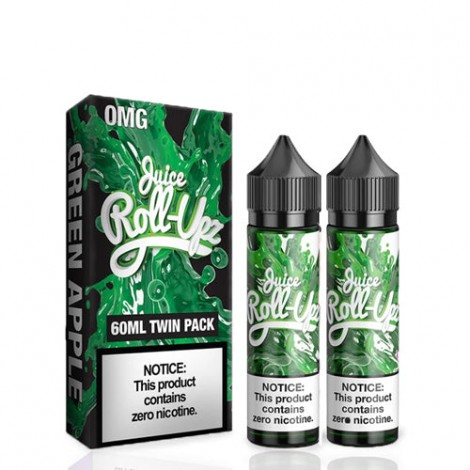 Juice Roll Upz Twin Pack Green Apple 2x 60ml Vape Juice