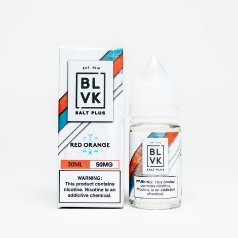 BLVK Salt Plus Red Orange Ice 30ml Nic Salt Vape Juice