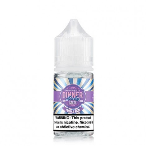 Dinner Lady Salts Purple Rain 30ml Nic Salt Vape Juice