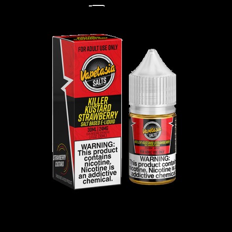 Vapetasia Salts Killer Kustard Strawberry 30ml Nic Salt Vape Juice