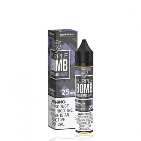 VGOD SaltNic Purple Bomb 30ml Nic Salt Vape Juice