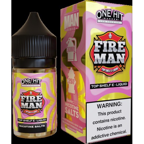 One Hit Wonder Fire Man 30ml Nic Salt Vape Juice