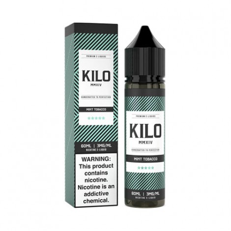 Kilo Mint Tobacco 60ml Vape Juice