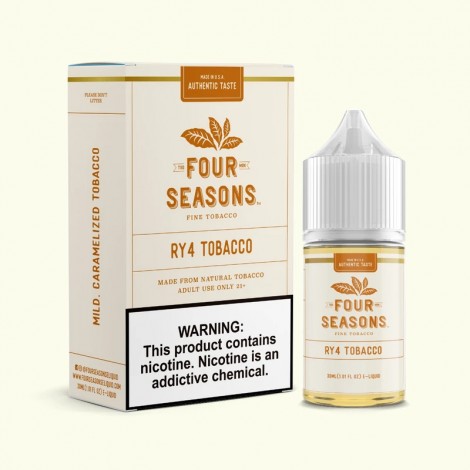 Four Seasons E-Liquids RY4 Tobacco 30ml Vape Juice