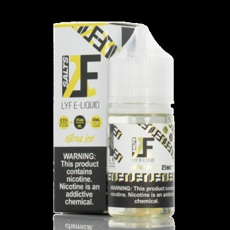 LYF Salts Citrus Ice 30ml Nic Salt Vape Juice