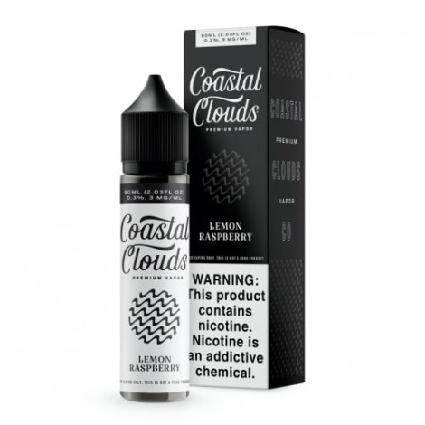 Coastal Clouds Lemon Raspberry 60ml Vape Juice