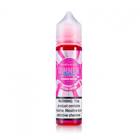 Dinner Lady Strawberry Macaroon 60ml Vape Juice (Special Edition)