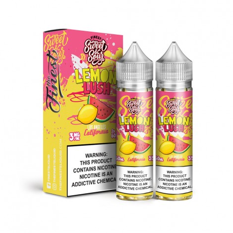 The Finest Sour Lemon Lush 2x 60ml Vape Juice