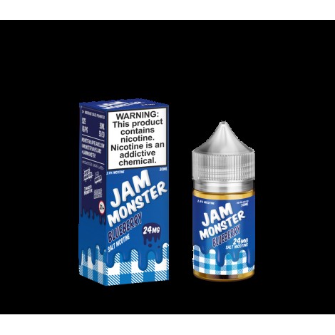 Jam Monster Salts Blueberry 30ml Nic Salt Vape Juice