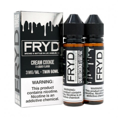 FRYD Twin Pack Cream Cookie 2x 60ml Vape Juice