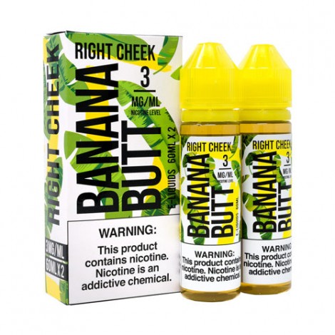 Banana Butt Right Cheek 2x 60ml Vape Juice