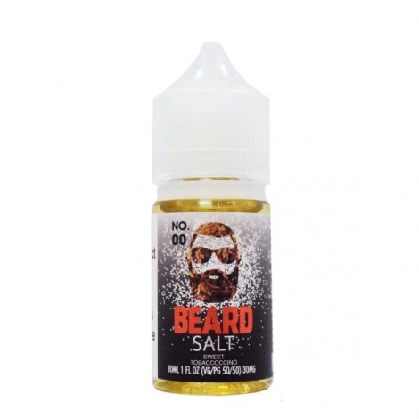 Beard Vape Co Salts No. 00 Cappuccino Tobacco 30ml Nic Salt Vape Juice