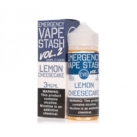 Lemon Cheesecake 120ml Vape Juice - Emergency Vape Stash Vol. 2