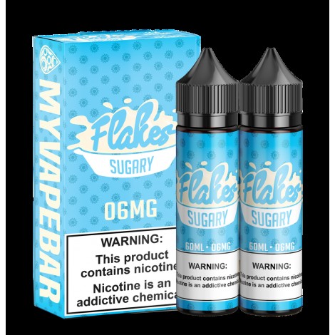 Sugary 120ml Vape Juice - Flakes