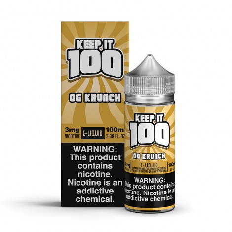 OG Krunch 100ml Vape Juice - Keep It 100