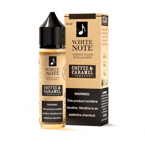 Coffee and Caramel Tobacco 60ml Vape Juice - White Note