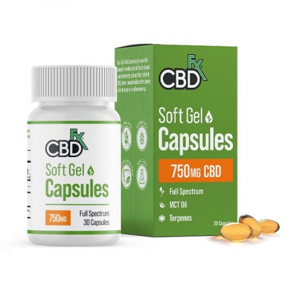 CBDfx Soft Gel 750mg...