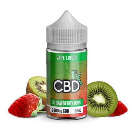 CBDfx Vape Series Strawberry Kiwi 60ml Vape Juice