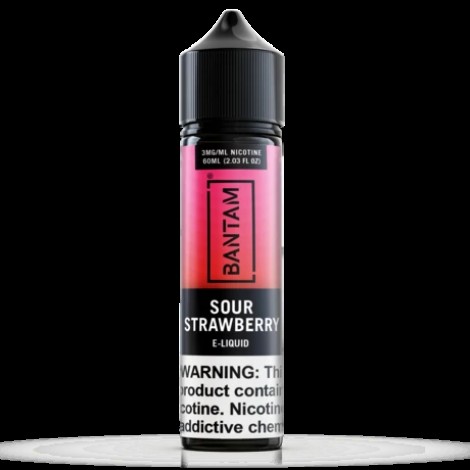 Sour Strawberry 60ml Vape Juice - Bantam