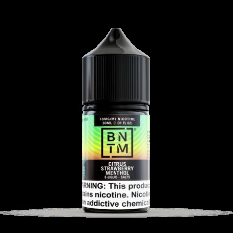 Citrus Strawberry Menthol 30ml Nic Salt Vape Juice - Bantam